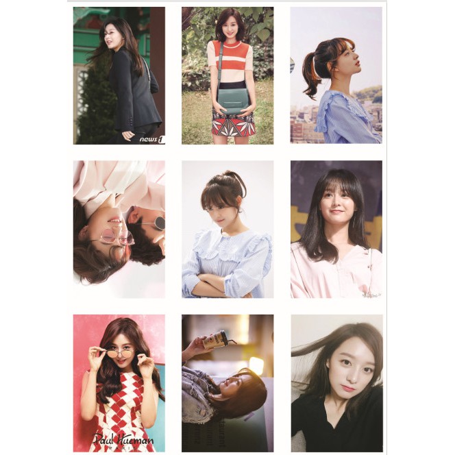 Lomo card 63 ảnh KIM JI WON