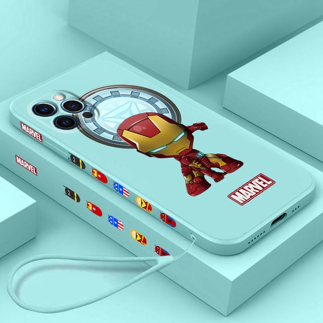 Ốp Điện Thoại Silicon Mềm Có Dây Đeo Cho Iphone 11 12 13 Pro max 6 6s 7+ i8 7plus 8plus x xr xs max se 2020