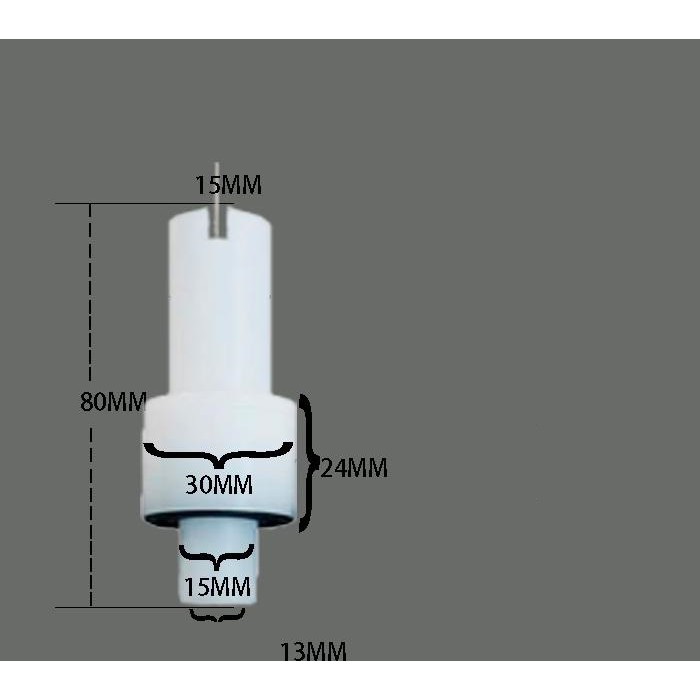 Điện cực tĩnh điện Jinma thế hệ thứ 3, đầu súng phun sơn, điện cực 100MM