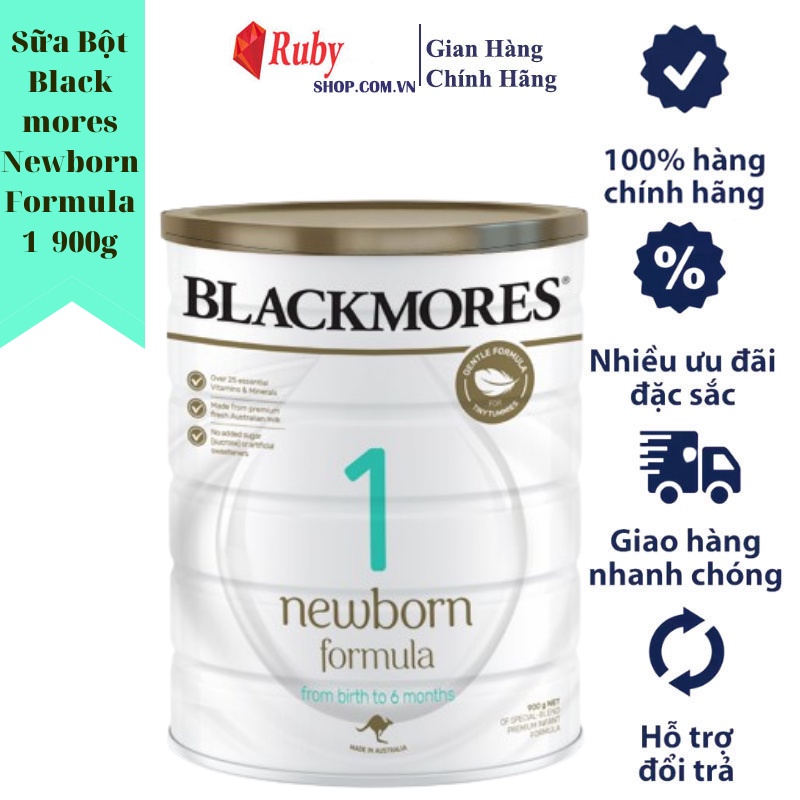 [ Date T3/24 ]Sữa Blackmores Newborn số 1 lon 900g