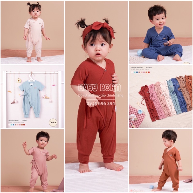 Cookie - Body cộc cotton tăm lạnh mềm, mát