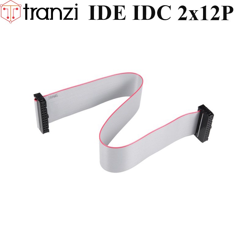 Dây cắm header 2.54mm IDE IDC 2x12P 25cm dập 2 đầu - túi 1 cái
