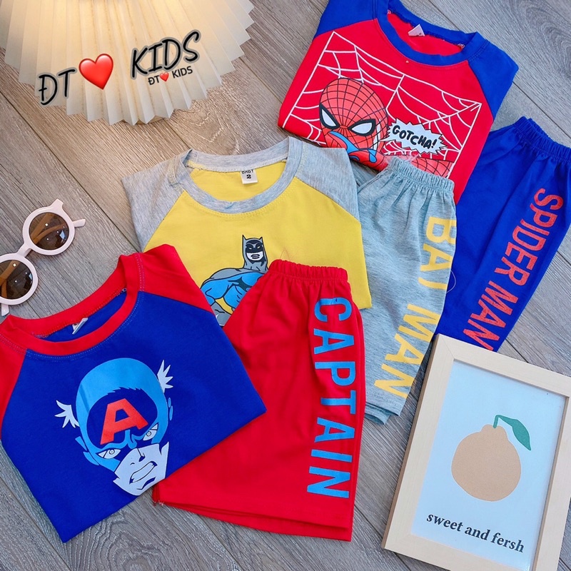 Xả Bộ siêu nhân DT kids cho bé trai