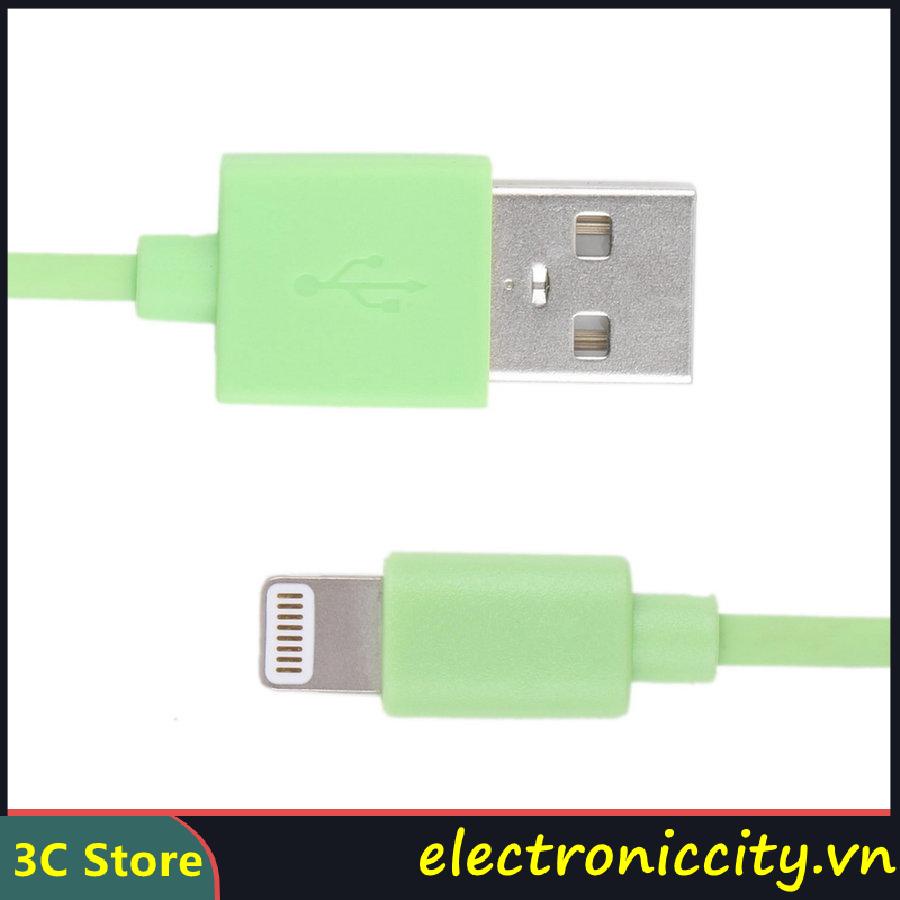 Dây cáp sạc dữ liệu USB 8 Pin cho 6 5S 3C