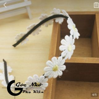 Bờm hoa cúc họa mi hot - siêu xinh dễ thương