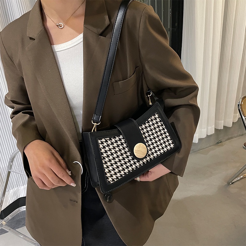 Túi Đeo Vai Dáng Vuông Nhỏ Phong Cách Phương Tây Thời Trang Mùa Xuân Cho Nữ 2022