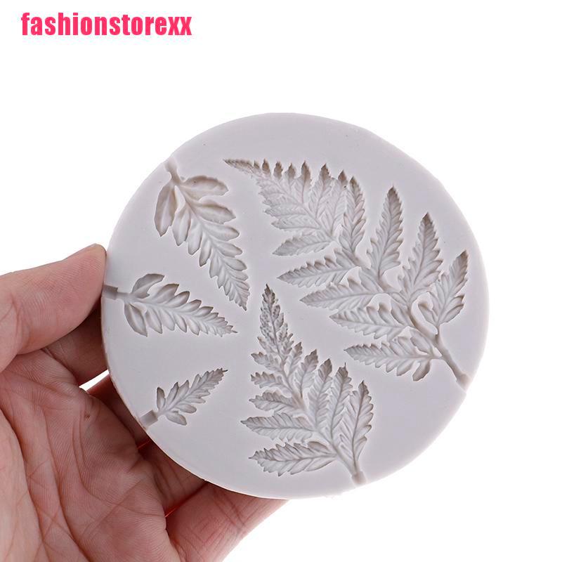 Khuôn silicone Tạo Hình Lá Trang Trí Bánh