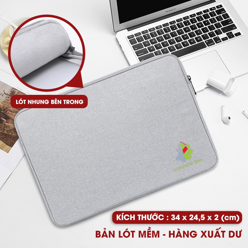 Túi chống sốc Macbook Air, Macbook Pro Gu Bag các đời từ 2011 đến 2021, sử dụng cho cả Macbook M1, chống  sốc laptop