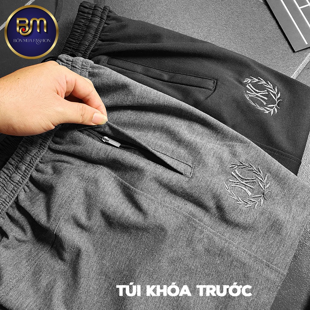 Quần thể thao thu đông vải thun cá sấu cao cấp | BigBuy360 - bigbuy360.vn