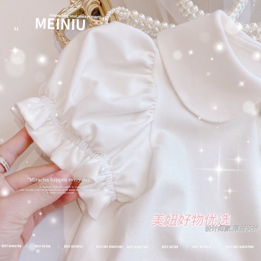 Set Áo POLO Màu Hồng + Quần Short Thời Trang Mùa Hè Cho Bé Gái