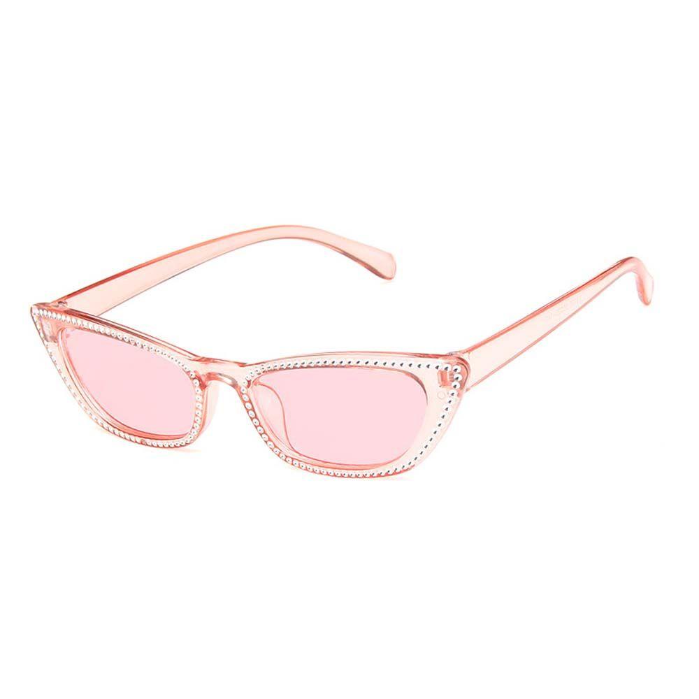 Kính Mát Gọng Tam Giác Họa Tiết Da Báo Phong Cách Âu Mỹ WMES15H