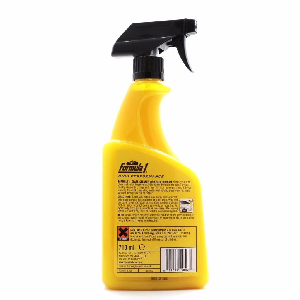 Nước rửa kính chống bám nước Formula 1 Glass Cleaner 710ml