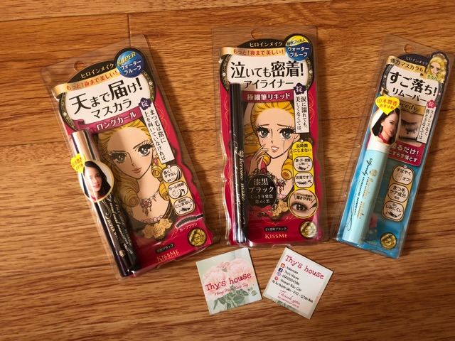 (CÓ BILL) Mascara & eyeliner Kiss me Heroine - Đen- Black | BigBuy360 - bigbuy360.vn