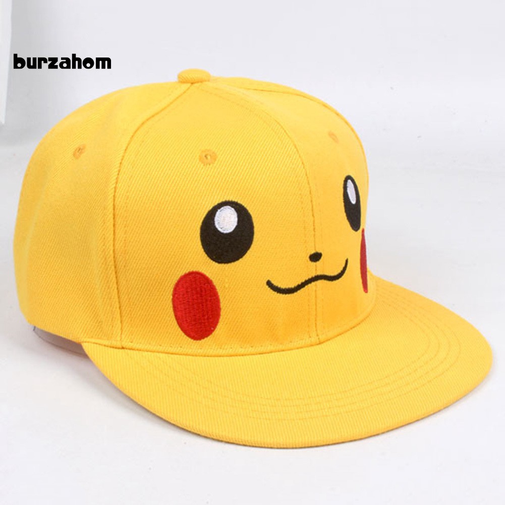 Mũ bóng chày thêu hình Pikachu đáng yêu