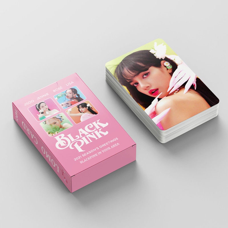 Hộp 54 Ảnh Lomo Card Nhóm Nhạc BlackPink 2021