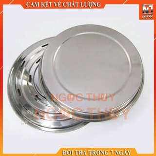 Khay úp ly inox tròn cao cấp