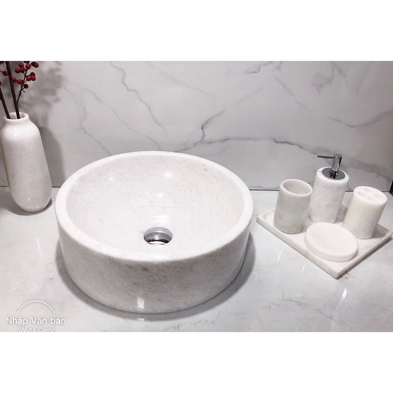 Bồn Rửa Mặt - Lavabo Tròn Dày Cao Cấp | BigBuy360 - bigbuy360.vn