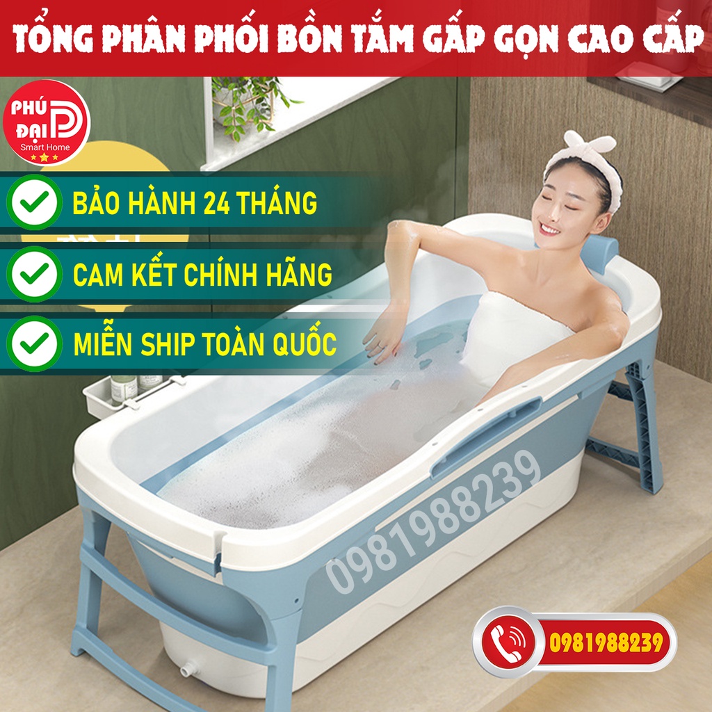 Bồn tắm gấp gọn thông minh cho mọi gia đình, người lớn và trẻ nhỏ đều sử dụng dễ dàng