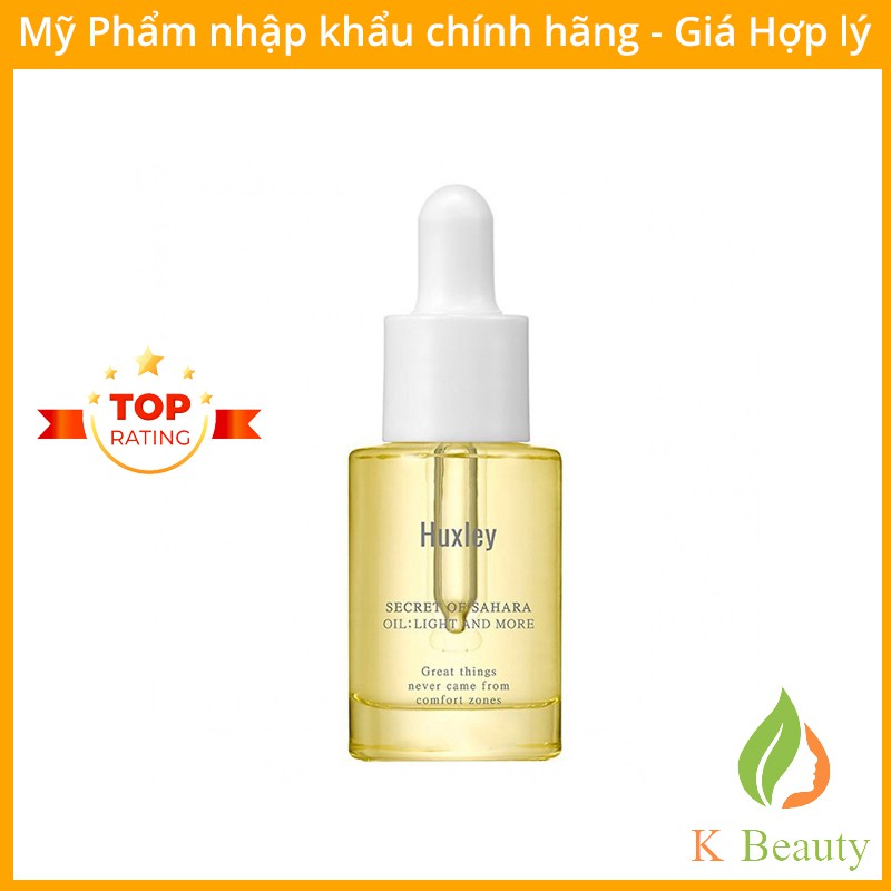 Tinh Chất Dưỡng Ẩm, Chống Lão Hóa Huxley Oil Light And More 5ml (Huxley Mini)