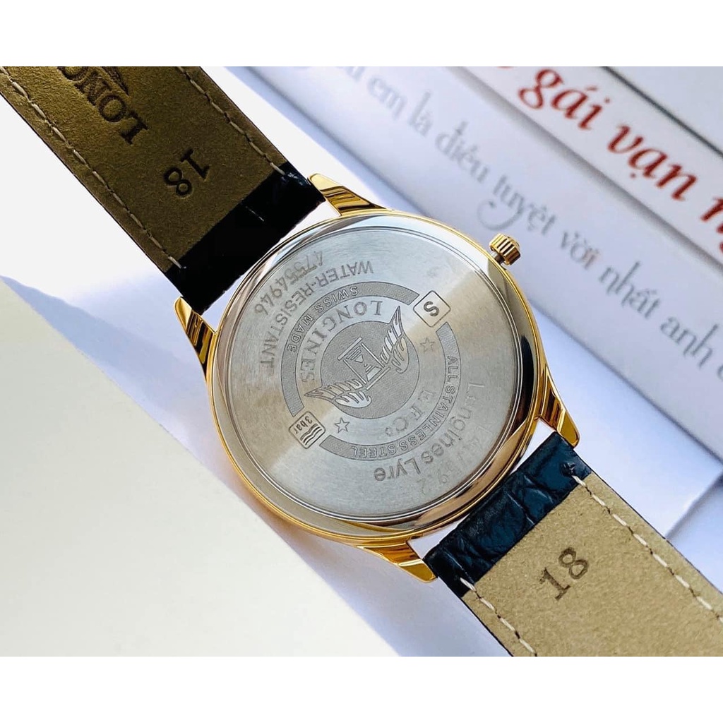 Đồng hồ nam dây da Longines Lyre L4.759.2.32.2 BHTC