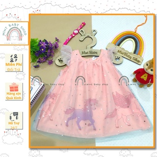 Váy pony hồng dâu cho bé gái 8-23kg