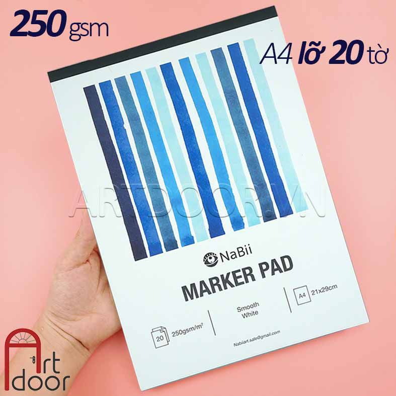 [ARTDOOR] Sổ vẽ Marker NABII Pad 250gsm