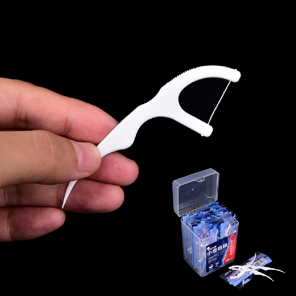 Gói 50 Tăm Xỉa Răng Làm Sạch Răng Tiện Dụng