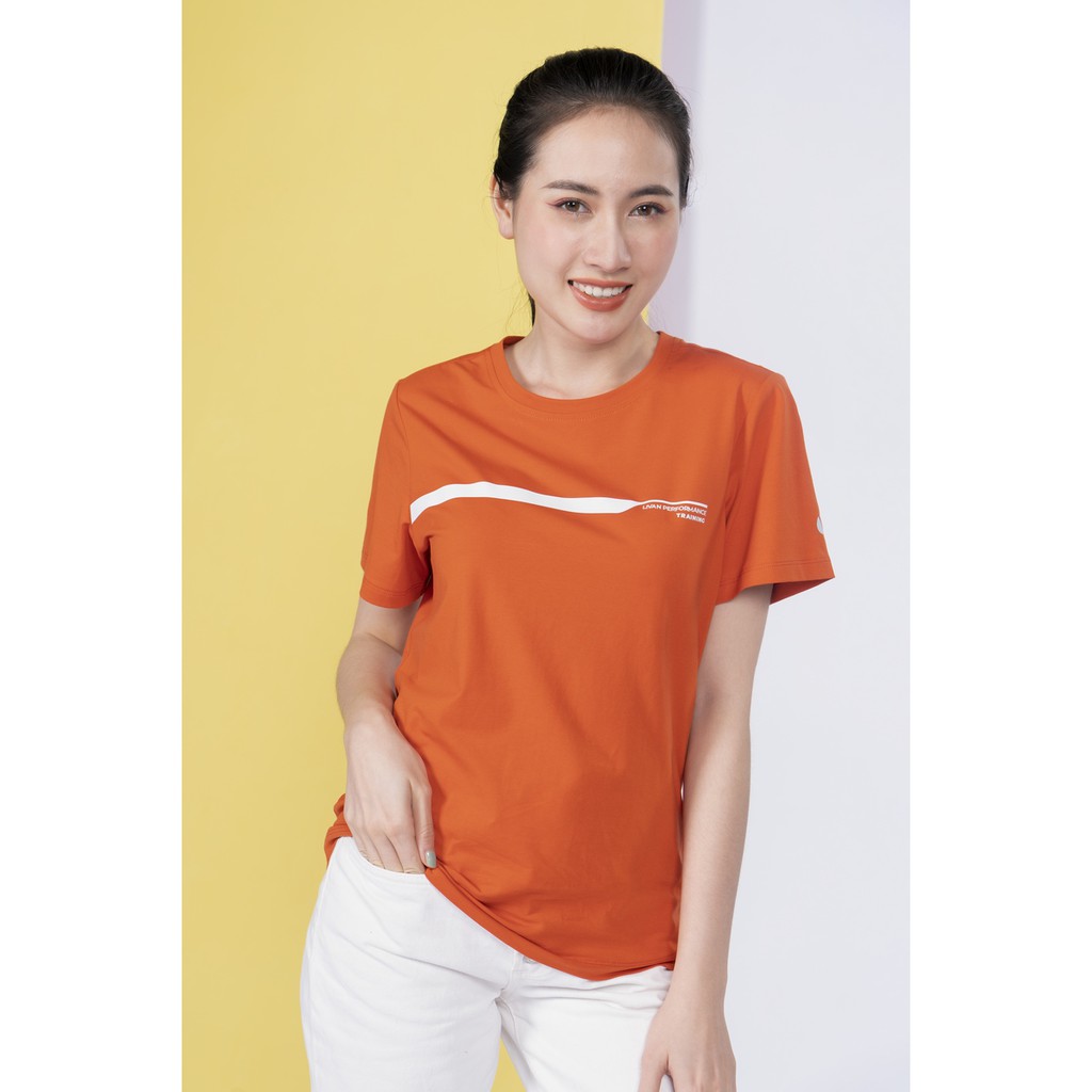 Áo T-shirt Nữ Livan Sport Năng Động Trẻ Trung Meta Cool Màu Cam