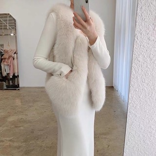 [ORDER] Áo khoác gile lông sang mịn