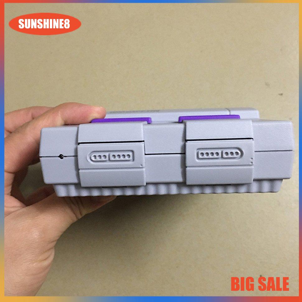 【SUN】Mini Snes Game Console Built-in 660 Classic Games EU Plug Double Players