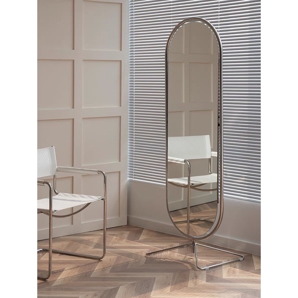 Gương sàn oval mirror cổ điển - Gương soi toàn thân phong cách Bắc Âu