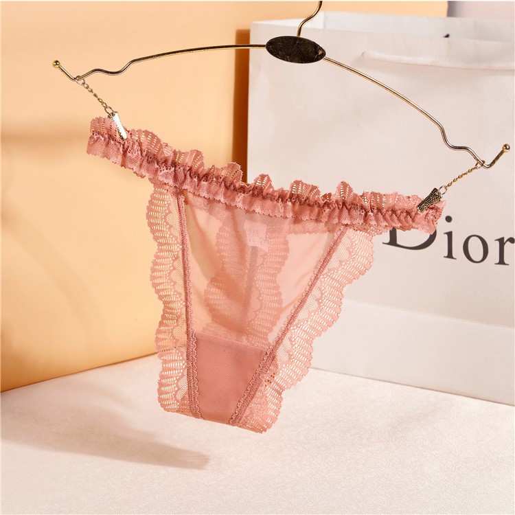 Quần lọt khe lót đáy cotton ren xuyên thấu gợi cảm 5018