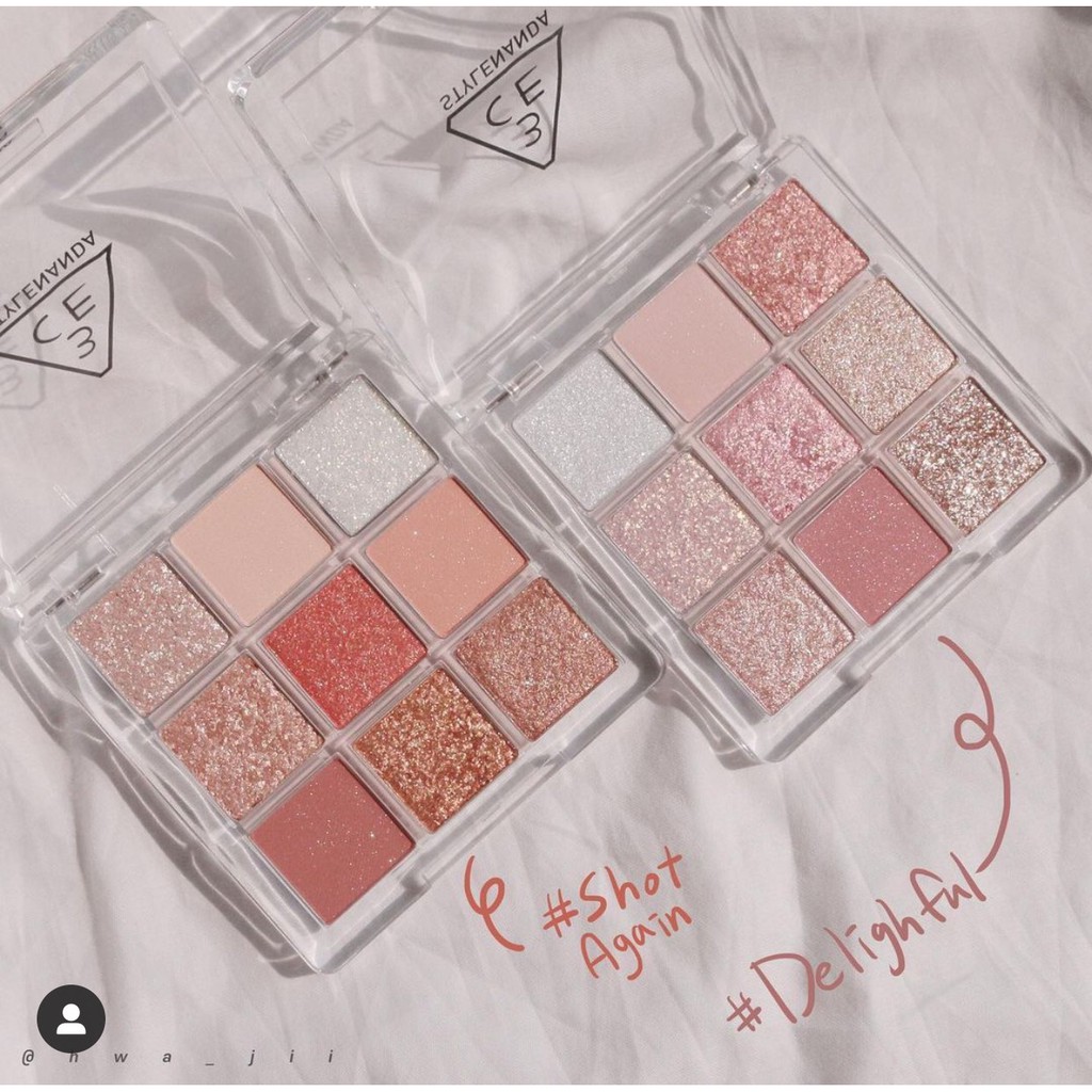 Bảng Phấn Mắt 3CE Multi Eye Color Palette Clear Layer Edition