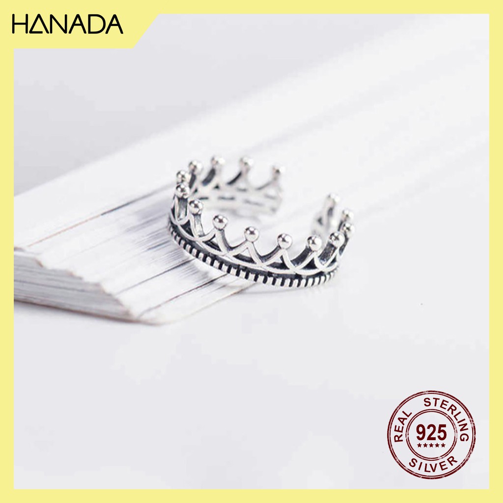 Nhẫn Bạc 925 Hanada R-0-T