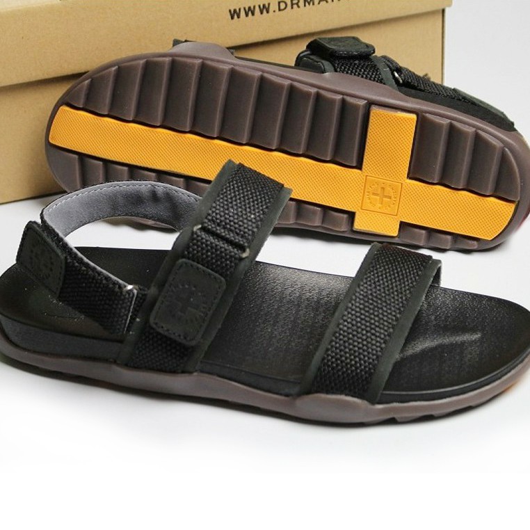 Dép Sandal Nam Fashion Quai Ngang Thoáng Khí Êm Chân Dr Martens Thailan Full Hộp Dr5