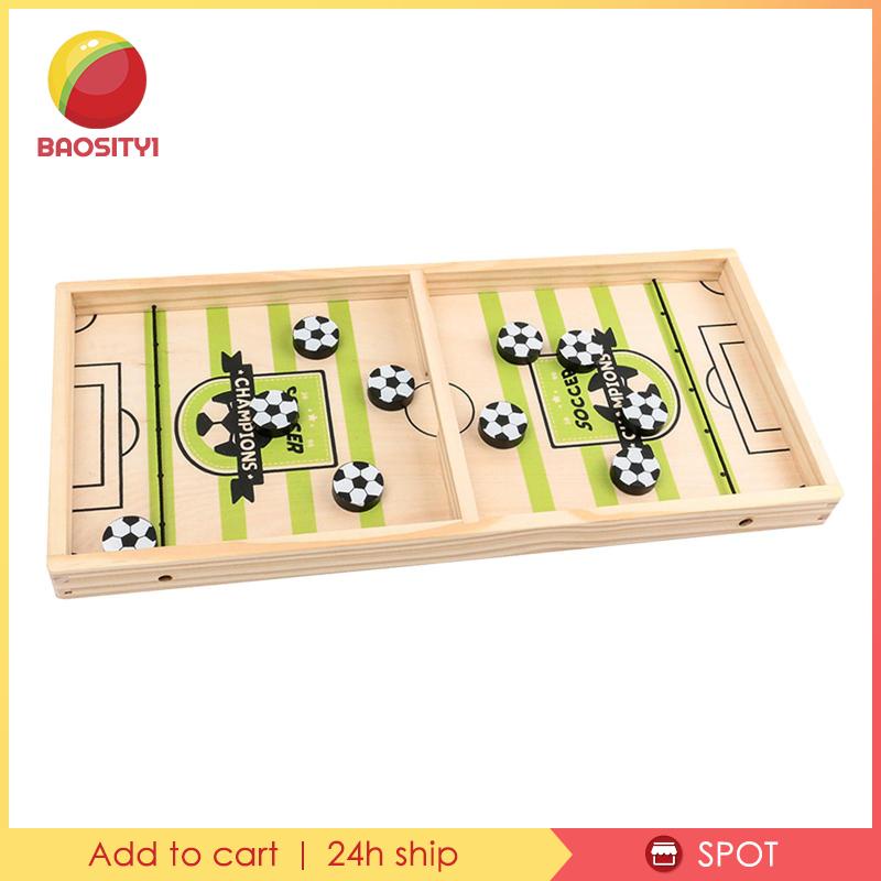 Fast Hockey Sling Puck Game Board Game Chess Toy Parent-Child Interactive