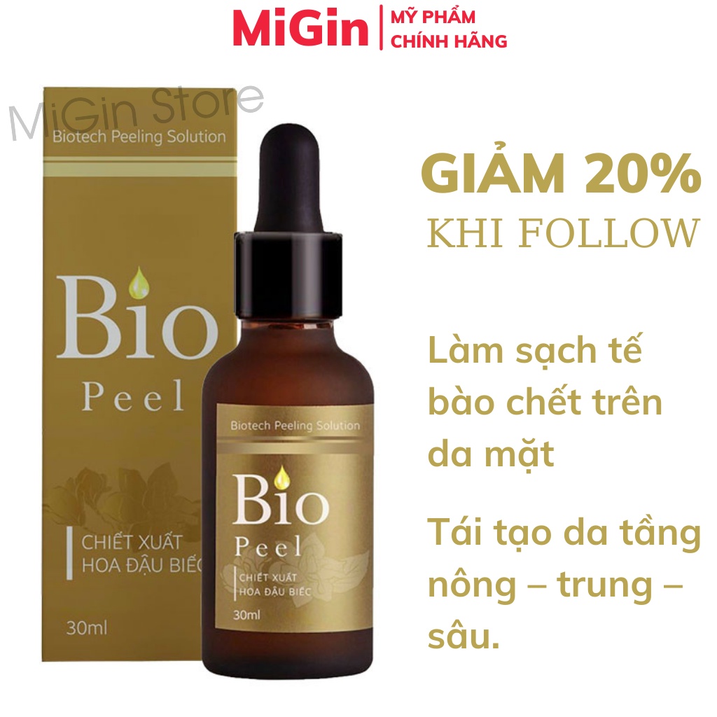 Bio Peel thay da sinh học mặt nạ peel da an toàn bằng công nghệ sinh học của mediworld ( MiGin Store )