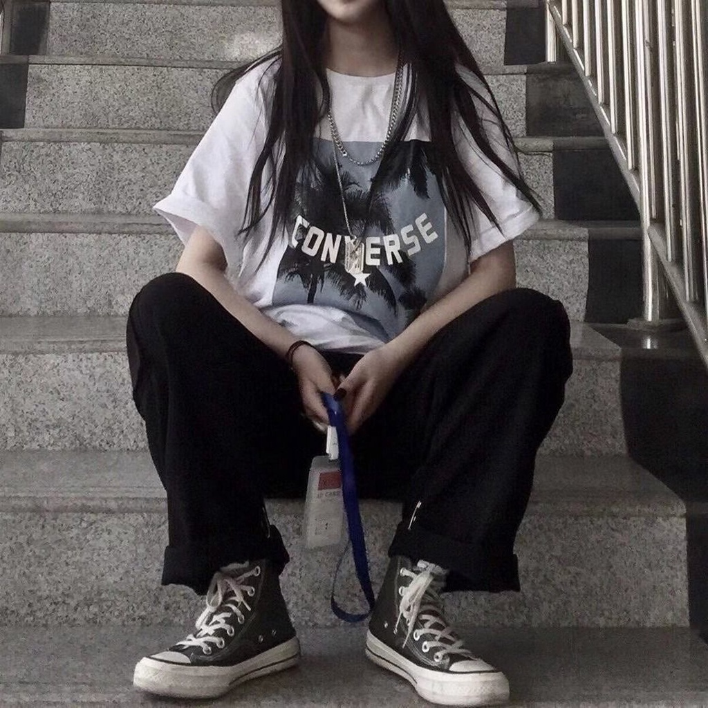 Áo Thun Tay Ngắn Dáng Rộng Phong Cách Nhật Bản Thời Trang Mùa Hè áo phông nữ JL-TX-04