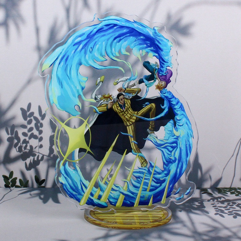 Ví Canvas Đựng Tiền Xu/Chìa Khóa In Hình Nhân Vật Hoạt Hình One Piece