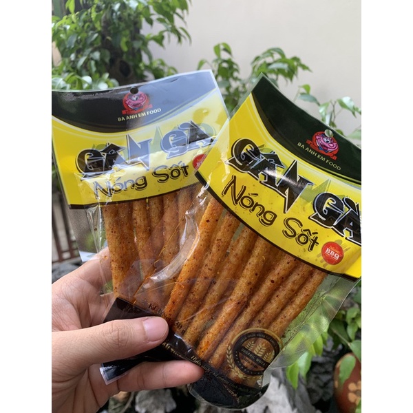Snack gân gà nóng sốt dai ngon