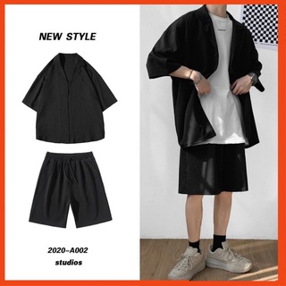 Áo Blazer và Quần Short Unisex- Set Blazer Nam phong cách Hàn Quốc phù hợp với nam và nữ SB005 áo blazer và quần short.
