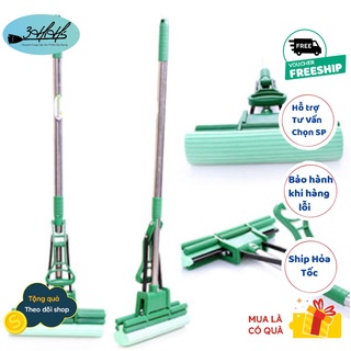 🛒 Cây lau nhà mút 3HiHi 3 tấc Homeeasy Cao Cấp 📌