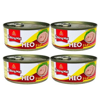 Combo 4 Heo 2 Lát 3 Bông Mai Vissan 150g (Date 2026)