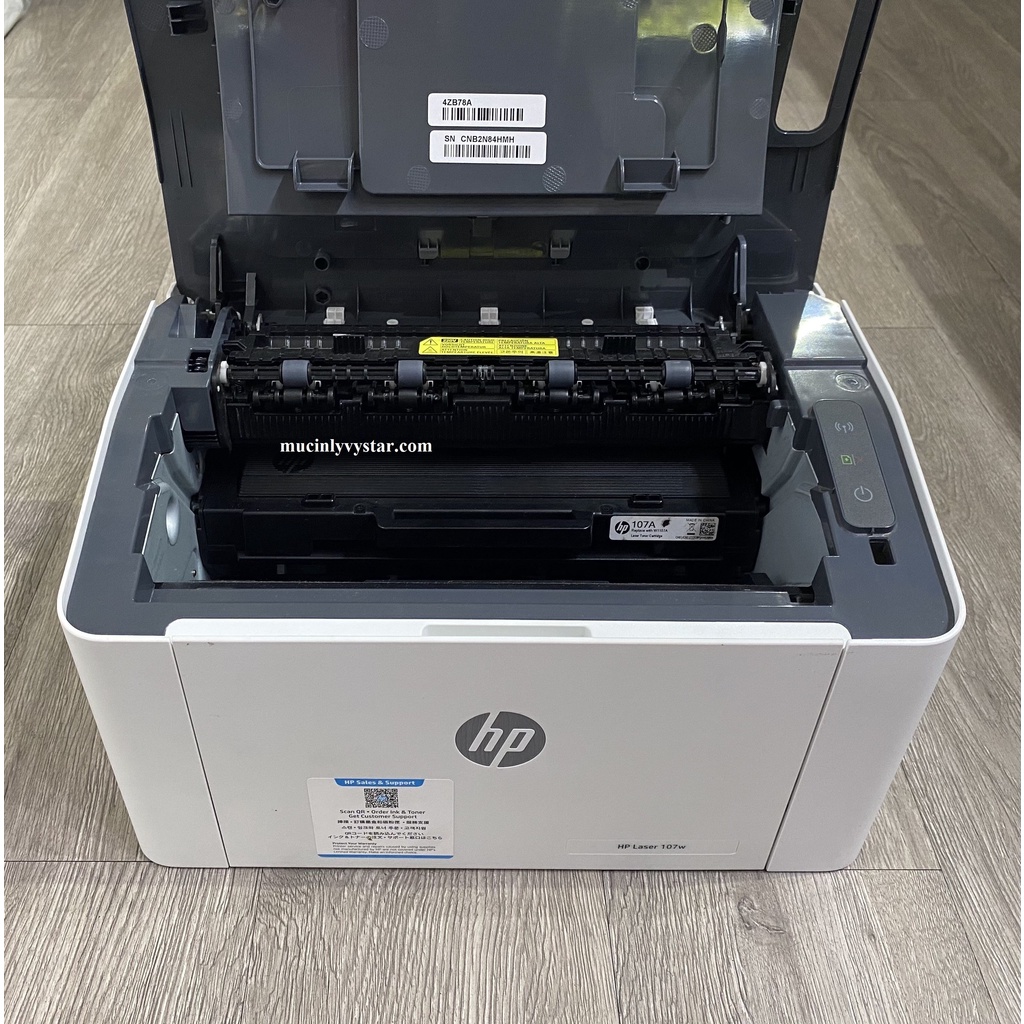 Máy in Laser Trắng Đen HP 107W Cũ In Wifi Đã Phá Chip Vĩnh Viễn