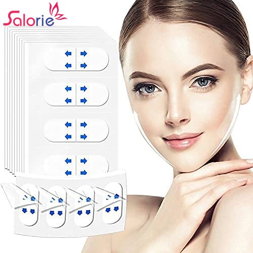 Bộ 40 miếng băng dán nâng mặt Salorie tạo mặt chữ V vô hình không thấm nước