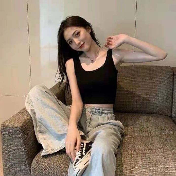 Áo Hai Dây Dáng Ôm Thời Trang Quyến Rũ Cho Nữ