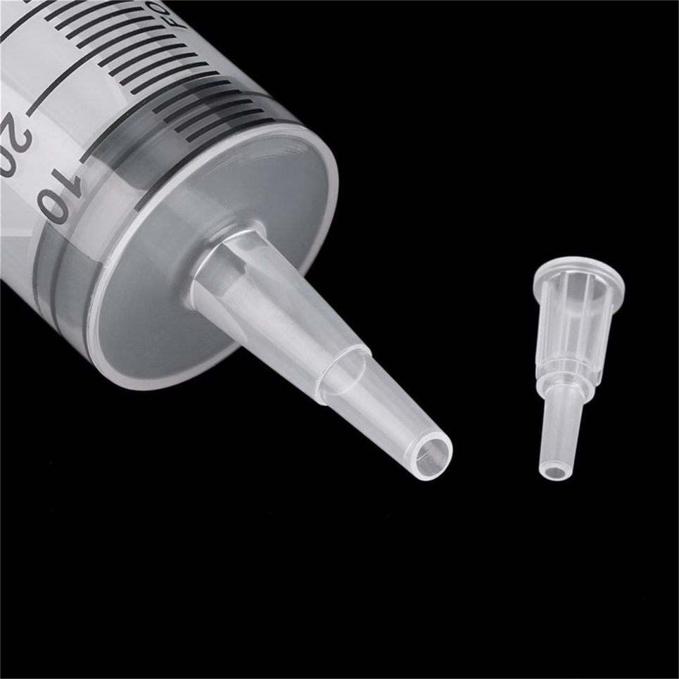 [Hàng mới về] Ống tiêm bằng nhựa an toàn dùng một lần mẫu D8 100ml