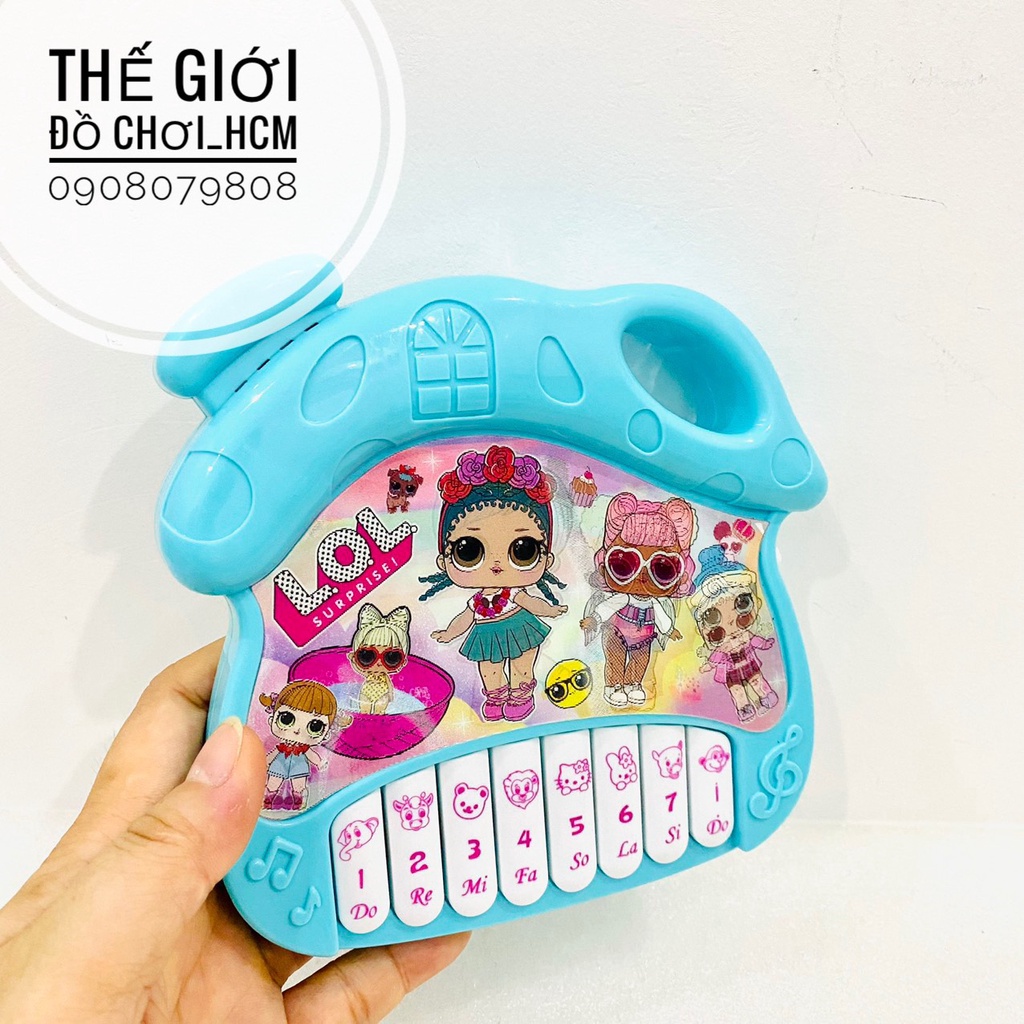 [HOT-CUTE] Đồ chơi đàn piano/ organ mini hình nấm rất đẹp cho bé phát triển năng khiếu âm nhạc, trò chơi âm thanh 8152