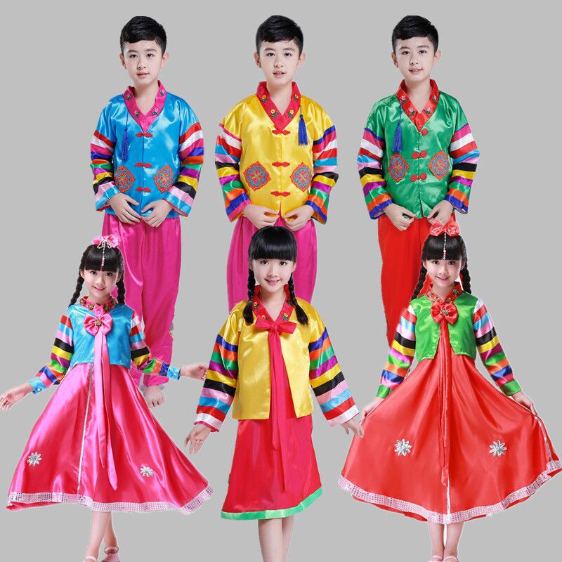Ảnh thật-S2. Hanbok Hàn quốc cho bé. Hàng đặt trước 8 ngày.