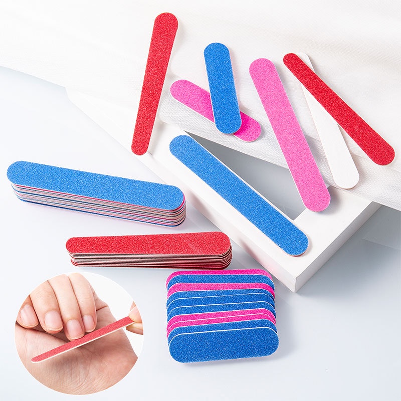 Dũa móng tay mini Delly , Dũa móng 2 mặt nhám tiện lợi